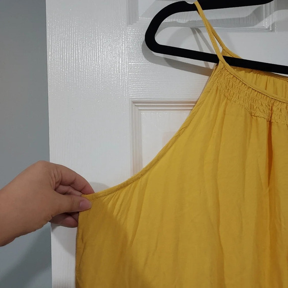 Lane Bryant Multi-Color Classic Halter-Neck Tiered Tank in Size 20 - Picture 4 of 11